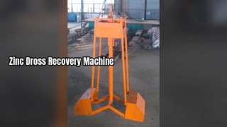 Maszyna do recyklingu zgarów cynkowych o wysokiej wydajności
