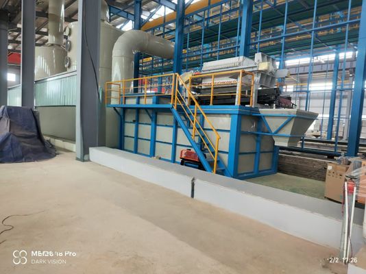 5.5mm Hot Dip Galvanizing Line dla części stalowych i rysunku drutu