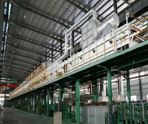 Zastosowane PLC sterowane Gorąco zanurzenie urządzenia galwanizacyjne Ceramiczne / metalowe kąpiel 40-100 mikron
