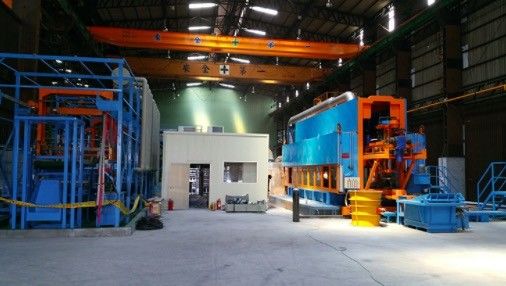 2600pa Rury do małych części 15kW Linia do cynkowania ogniowego